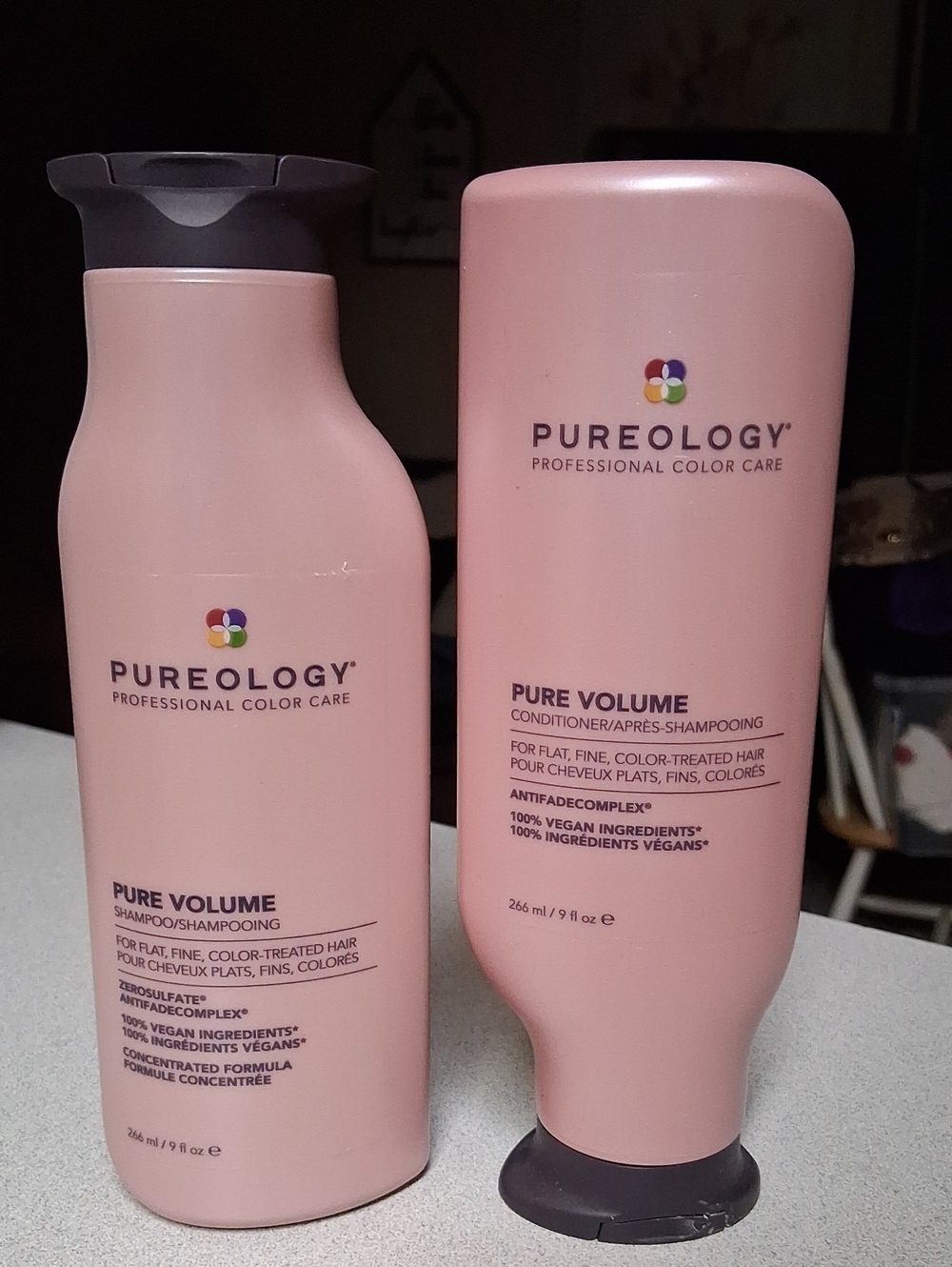 NEW Pureology Pure Volume Shampoo & Conditioner Set